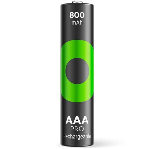 GP ReCyko Pro 4x800mAh Şarj Edilebilir AAA Pil (Yeni Seri)