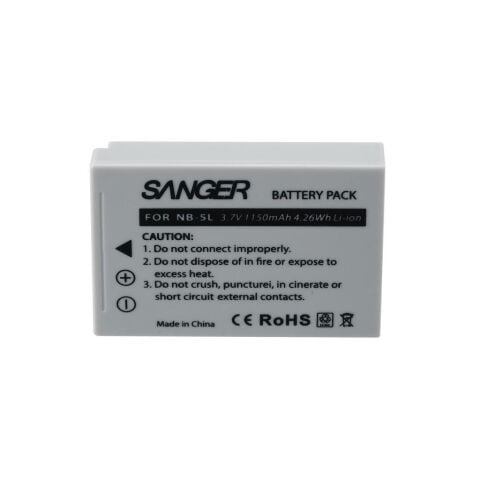 Sanger NB-5L Canon Fotoğraf Makinesi Batarya