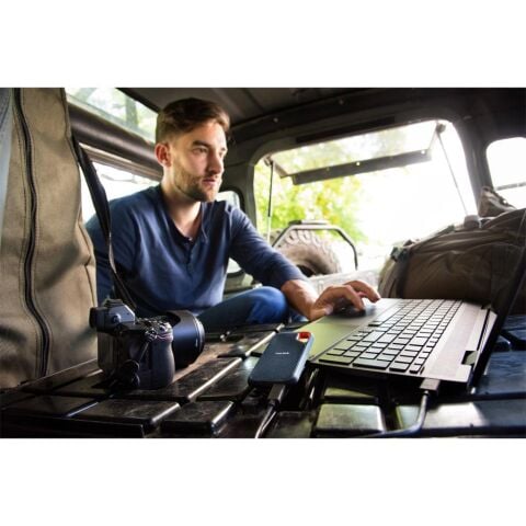 SanDisk Extreme V2 4TB 1050/1000MB/s USB 3.2 Gen 2 Taşınabilir SSD Siyah - SDSSDE61-4T00-G25