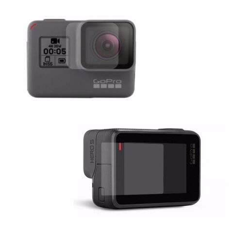 Gopro Hero 5 İçin Lcd ve Lens Koruyucu Jelatin