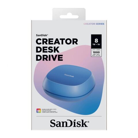 SanDisk Creator Desk Drive 8 TB 1000 MB/s USB 3.2 Gen 2 USB-C Taşınabilir SSD - SDSSDT40C-8T00-E25