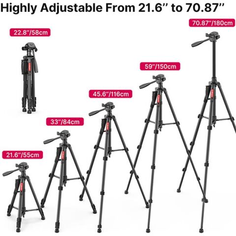 Ulanzi U-Select VT-01 Çok Fonksiyonlu Taşınabilir Alüminyum Tripod Monopod