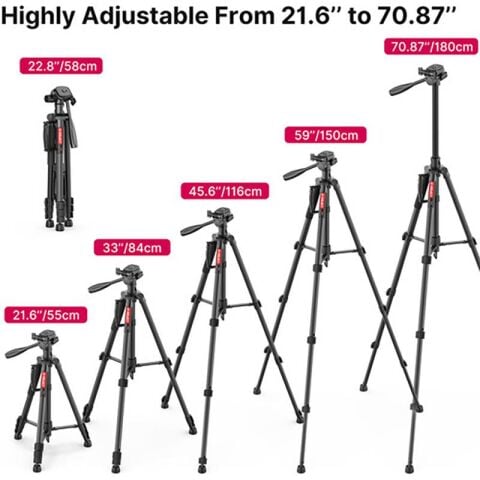 Ulanzi U-Select VT-01 Çok Fonksiyonlu Taşınabilir Alüminyum Tripod Monopod
