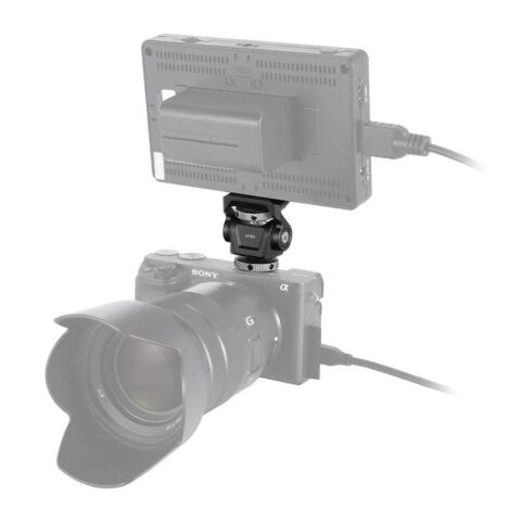 Ulanzi U150 Kamera Üstü Monitör Bağlantı Kafası Ball Head