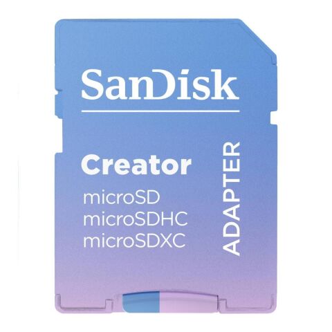 SanDisk Creator 256GB 190/130MB/s UHS-I U3 A2 V30 256 GB Micro SD Hafıza Kartı - SDSQXAV-256G-IN6M