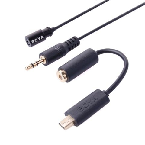 Boya BY-LM20 Gopro İçin Yaka Mikrofonu