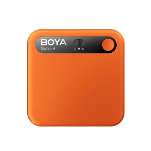 BOYA Notra AI Destekli Ses Kaydedici ve Not Tutma Cihazı - Turuncu