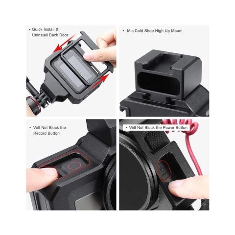 Ulanzi G8-5 Gopro Hero 8 Vlog Case Metal Çerçeve