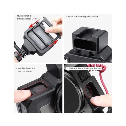 Ulanzi G8-5 Gopro Hero 8 Vlog Case Metal Çerçeve