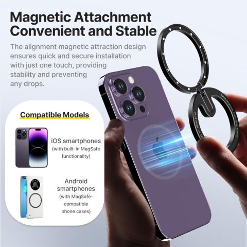 Ulanzi MagFilter MagSafe Uyumlu Manyetik Filtre Adaptörü