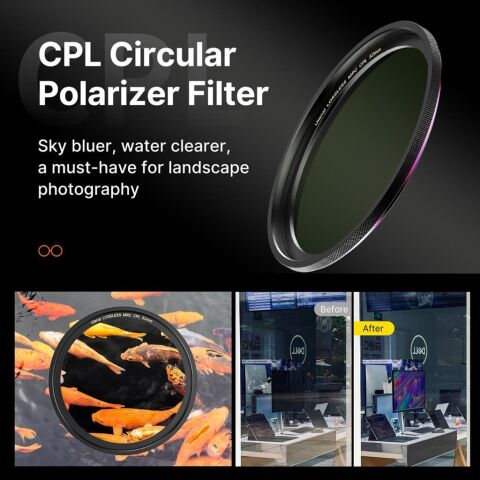 Ulanzi MagFilter CPL Circular Polarizer Filtre