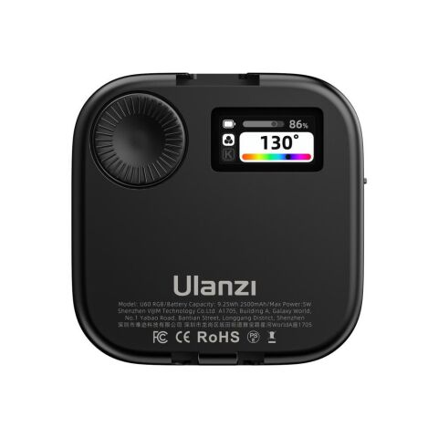 Ulanzi U60 RGB Video Light L027GBB1 Black