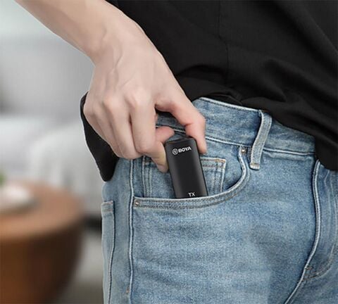 Boya BY-XM6 S4 İkili Kablosuz Yaka Mikrofonu - Lightning