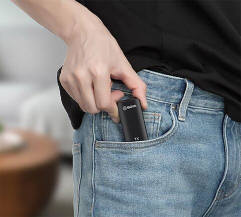 Boya BY-XM6 S4 İkili Kablosuz Yaka Mikrofonu - Lightning