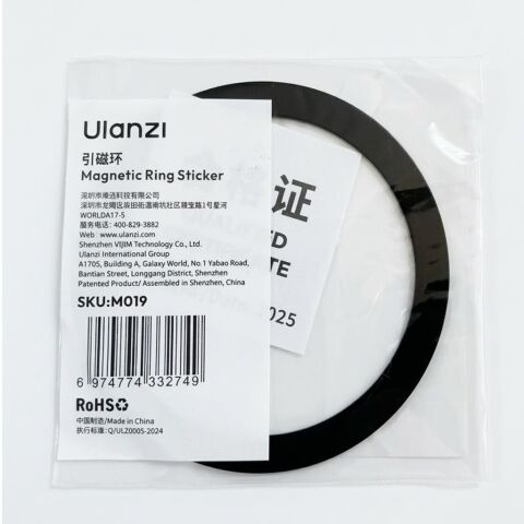 Ulanzi M019 MagSafe Uyumlu Manyetik Ring Halka Sticker - M019