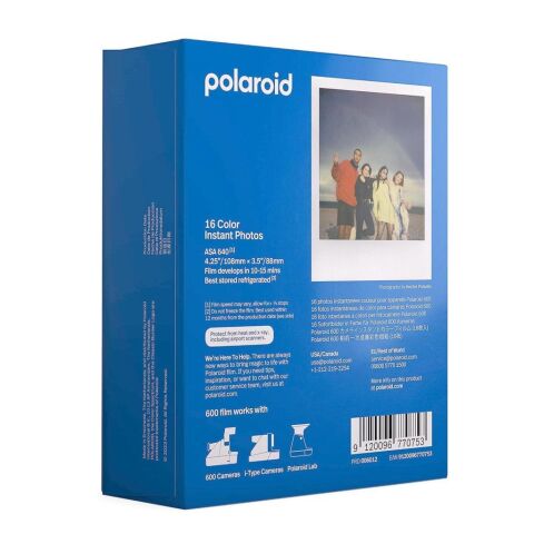 Polaroid Color Film 600 Double Pack 16 Poz - NPOL6012