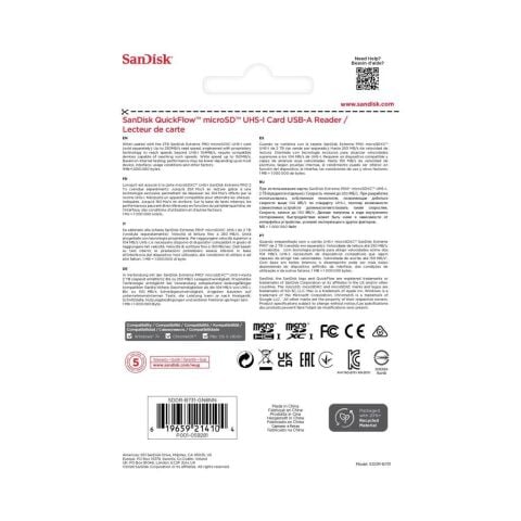 SanDisk QuickFlow MicroSD Kart Okuyucu SDDR-B731-GN6NN