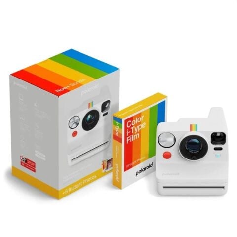 Now Gen 3 Pebble White + Color Film Bundle (8 photos)