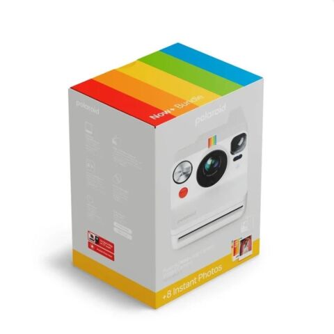 Now Gen 3 Pebble White + Color Film Bundle (8 photos)