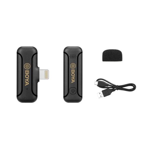 Boya BY-WM3T2-D1 Kablosuz Yaka Mikrofonu - Lightning