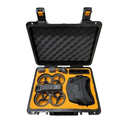 ClasCase Avata 2 N3 / Googles 3 Uyumlu Hardcase Drone Taşıma Çantası C036