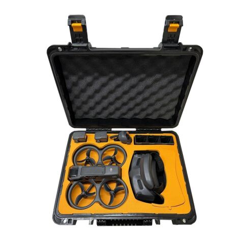 ClasCase Avata 2 N3 / Googles 3 Uyumlu Hardcase Drone Taşıma Çantası C036