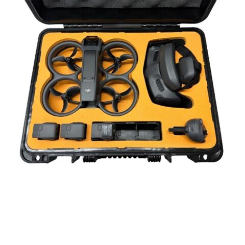 ClasCase Avata 2 / Googles 3 Uyumlu Hardcase Drone Taşıma Çantası C029