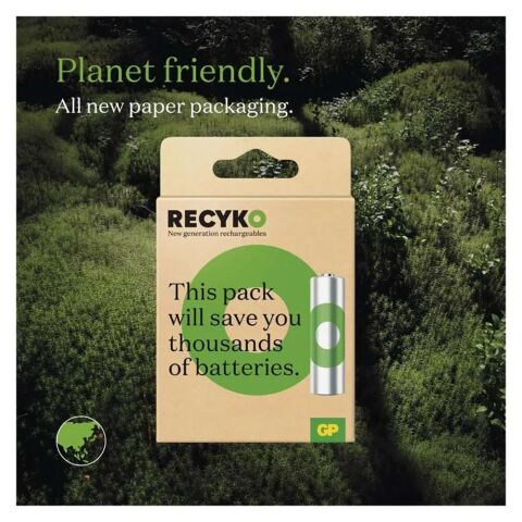 GP ReCyko 2'li Şarj Edilebilir AA Kalem Pil