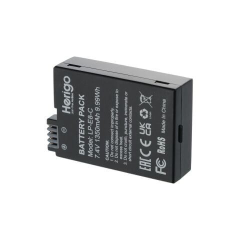 Herigo LP-E8-C 1350mAh Type-C Şarjlı Batarya (LP-E8 Uyumlu)