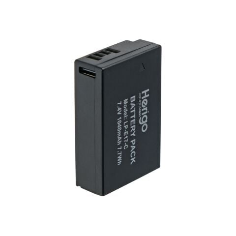 Herigo LP-E17-C 1040mAh Type-C Şarjlı Batarya (LP-E17 Uyumlu)