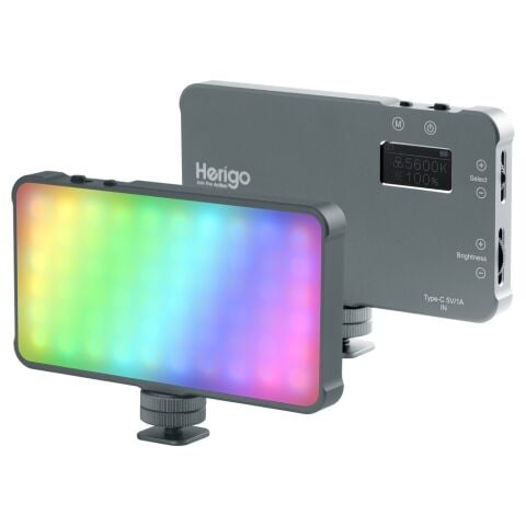 Herigo HR-PH003 RGB LED Video Işığı 2500-9900K Type-C
