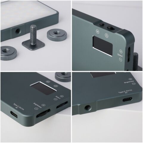 Herigo HR-PH003 RGB LED Video Işığı 2500-9900K Type-C