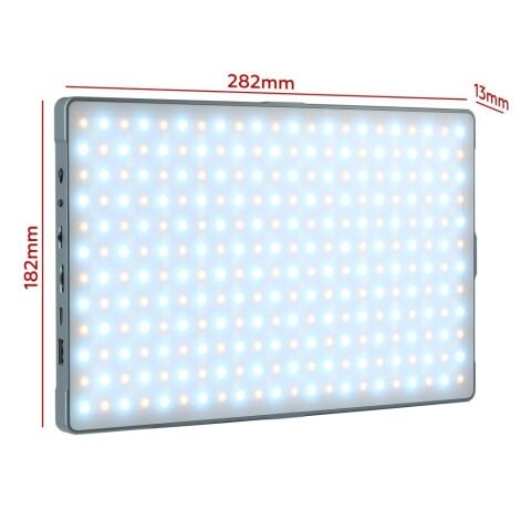 Herigo HR-PH005 RGB Panel LED Video Işığı 24W 23000mAh 2500-9900K