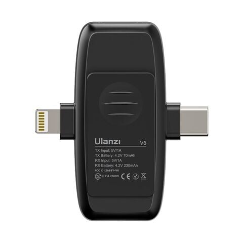 Ulanzi V6 3in1 Wireless Microphone