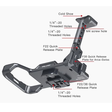 Falcam F22&F38 Quick Release L Bracket (Sony A7M4/A7S3)