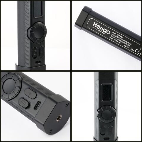 Herigo HR-PH007 60cm RGB LED Tube Video Light 2500-9900K Type-C Şarjlı Işık