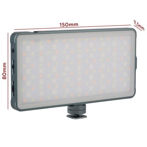 Herigo HR-PH004 RGB LED Video Işığı 2500-9900K Vlog Işığı