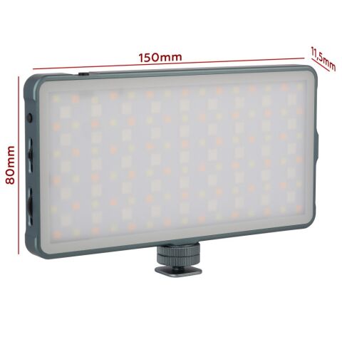Herigo HR-PH004 RGB LED Video Işığı 2500-9900K Vlog Işığı