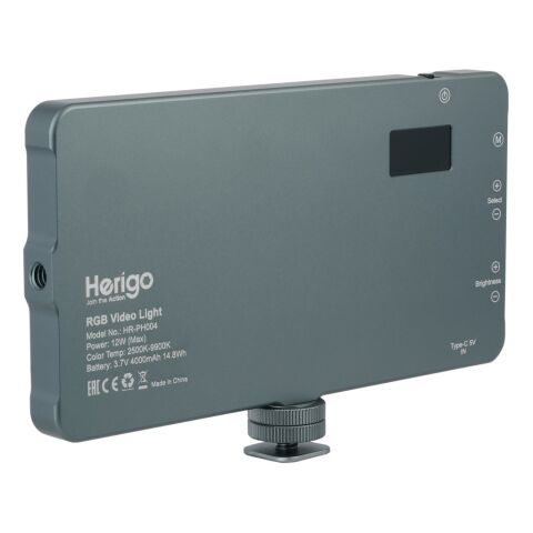 Herigo HR-PH004 RGB LED Video Işığı 2500-9900K Vlog Işığı