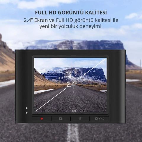 Yi Nightscape Dash Akıllı Araç Kamerası