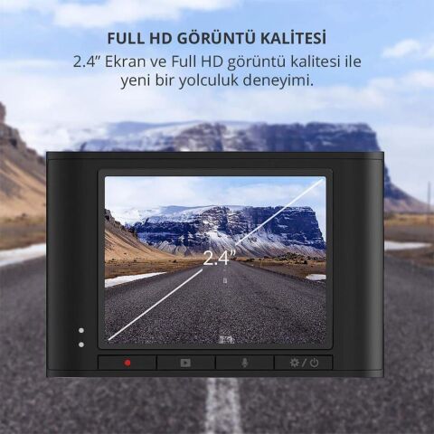 Yi Nightscape Dash Akıllı Araç Kamerası
