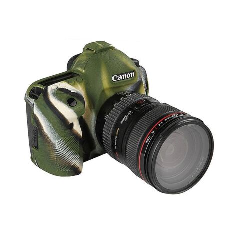 Sanger Silikon Kılıf Canon 5D Mark 4 İçin Kamuflaj