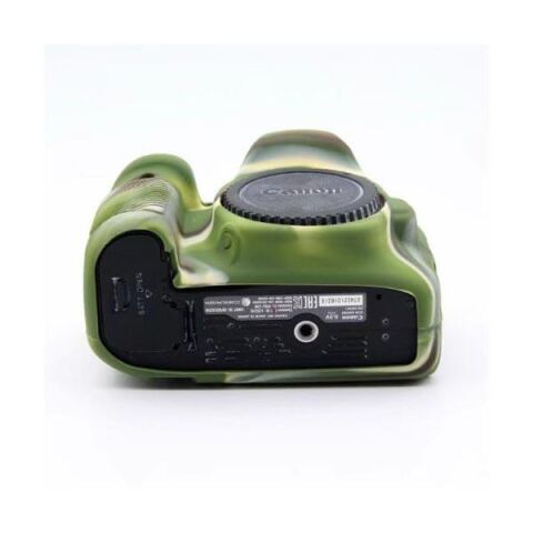 Sanger Silikon Kılıf Canon 80D Uyumlu Kamuflaj