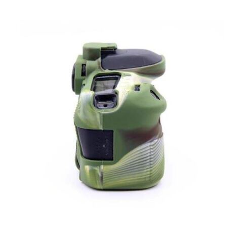 Sanger Silikon Kılıf Canon 80D Uyumlu Kamuflaj