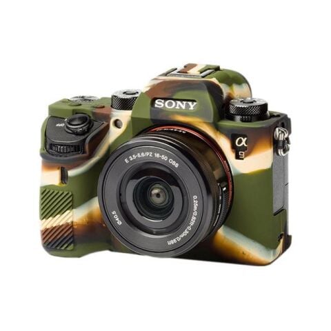 Sanger Silikon Kılıf Sony A7M2 R2 S2 İçin Kamuflaj