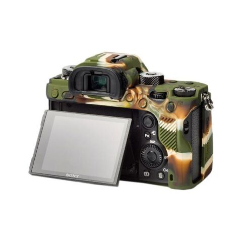 Sanger Silikon Kılıf Sony A7M2 R2 S2 İçin Kamuflaj