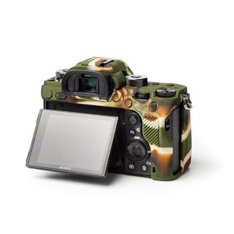 Sanger Silikon Kılıf Sony A9 A7M3 R3 İçin Kamuflaj