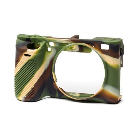 Sanger Silikon Kılıf Sony A6500 Uyumlu Kamuflaj