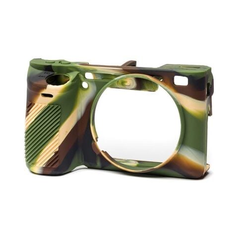 Sanger Silikon Kılıf Sony A6500 Uyumlu Kamuflaj