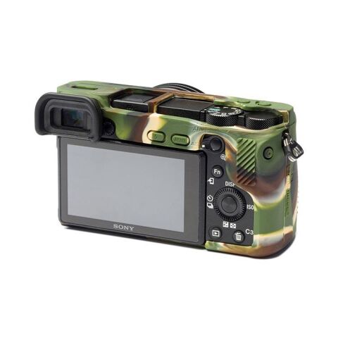 Sanger Silikon Kılıf Sony A6500 Uyumlu Kamuflaj